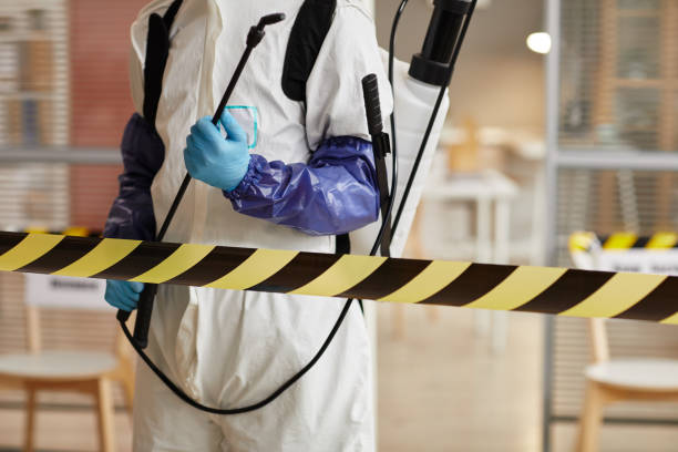 Professional Blood Cleanup technician working in Carrollton, OH